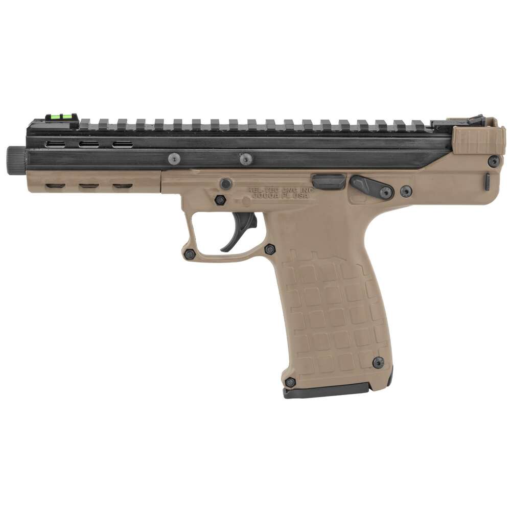 Handguns Kel Tec CP33 22LR CP33 22LR 33+1 BL/TAN TB • BLACK SLIDE/TAN FRAME • Model: CP33