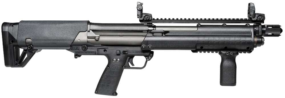 Rifles Long Guns Kel Tec KSG 12Gauge KSG DEFENDER 12/18.5 14+1 KIT • MBUIS|MAGPUL GRIP CARLSON COMP