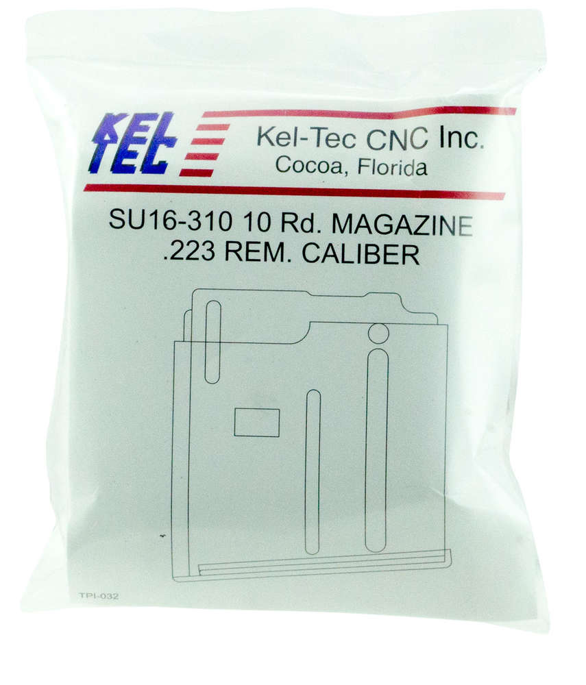 Magazines Kel Tec PLR/SU 16 223Rem|5.56NATO KEL SU16PLR16310     MAG SU16/PLR16 223       10RD