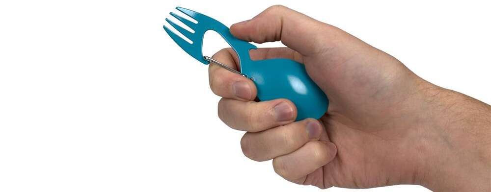 Knives Kershaw Ready Series Kershaw Ration Stainless Steel Spork Multi-tool Teal