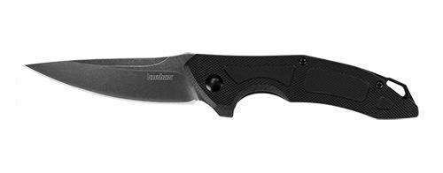 Knives Kershaw Ready Series Kershaw Anso Method Liner Lock Knife Black G-10 (3" Blackwash)