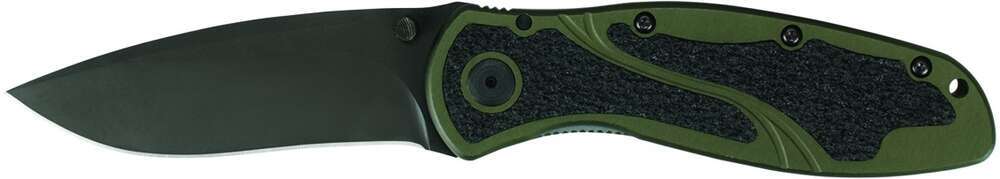 Knives Kershaw Ready Series Kershaw Blur Assisted Opening Knife Olive (3.375" Black)