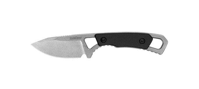 Knives Kershaw Ready Series Kershaw Brace Neck Knife Fixed Blade (2 Stonewash)