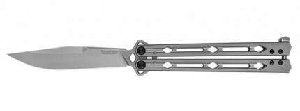 Knives Kershaw Ready Series Kershaw Lucha Balisong Butterfly Knife Stainless Steel (4.5" Stonewash)