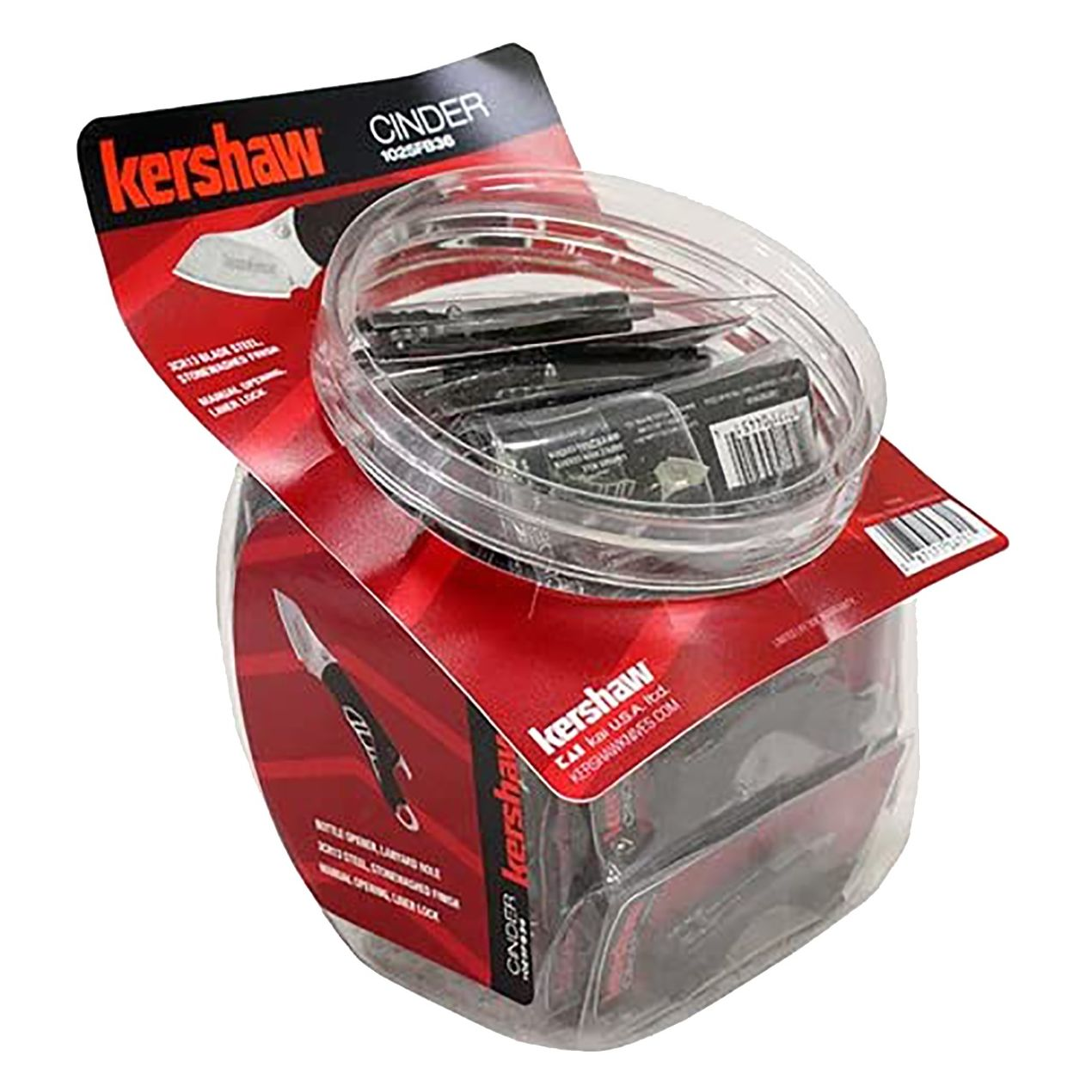 Knives Kershaw KER CINDER 36PC FISHBOWL