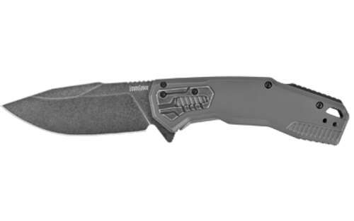 Knives Kershaw Cannonball KERSHAW CANNONBALL 3.5" BLKWSH/GRAY • Model: Cannonball