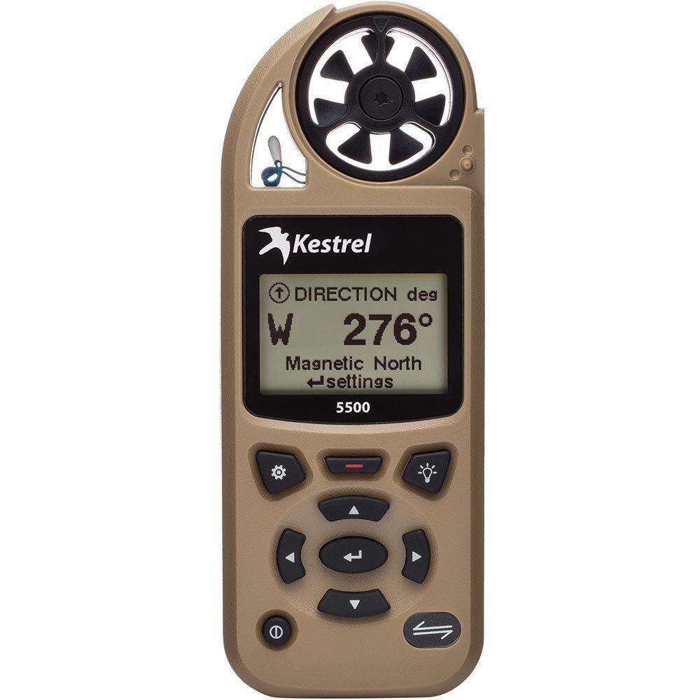 Electronics Kestrel Ready Series Kestrel 5500 Weather Meter with LiNK + Vane Mount Desert Tan