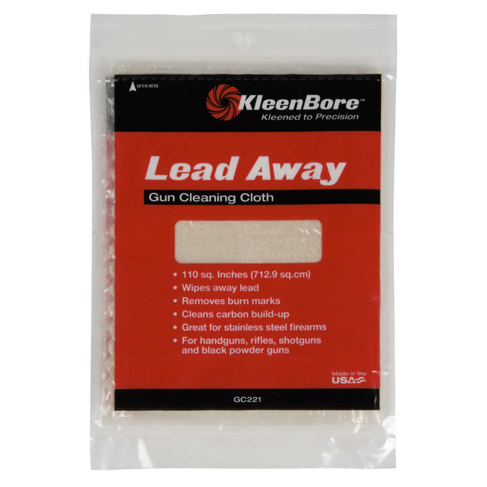 Cleaning Equipment Kleen Bore Lead Away KLEEN BR LEAD AWAY GUN CLOTH • Model: Lead Away