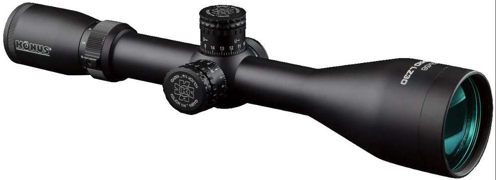 Scopes Konus Ready Series KONUSPRO LZ30 56mm 3X-12X56mm RFL scope engraved/Illum. duplex reticle