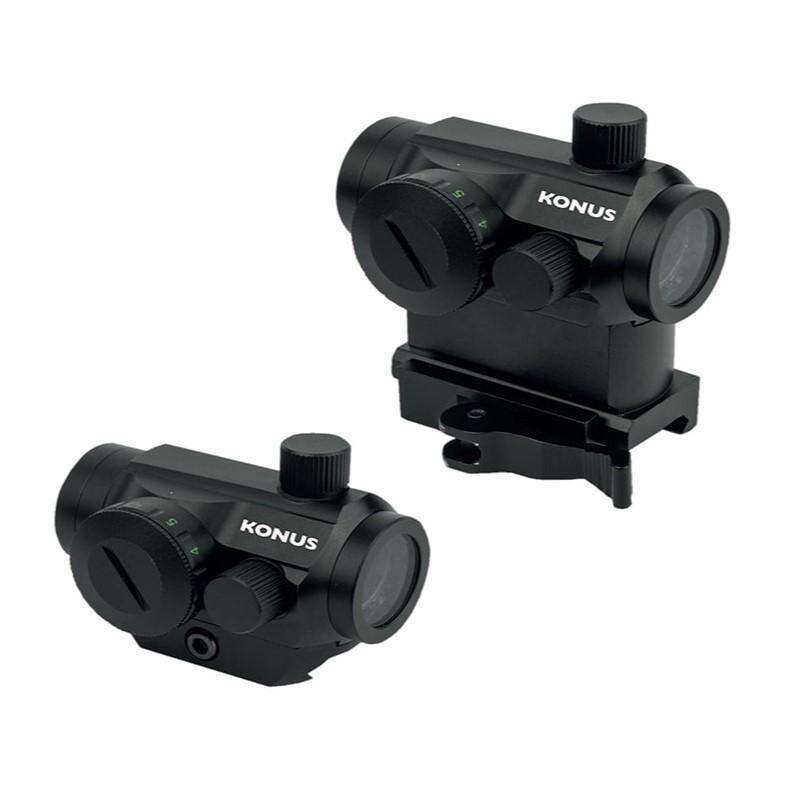 Sights Lasers Konus Ready Series Konus Sight Pro Nuclear QR Red Dot Quick Release (high & low)