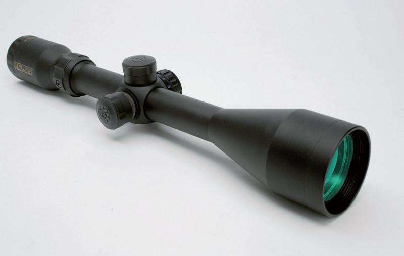 Scopes Konus Ready Series 3-9x50 riflescope with dual illuminated 30/30 engraved reticle