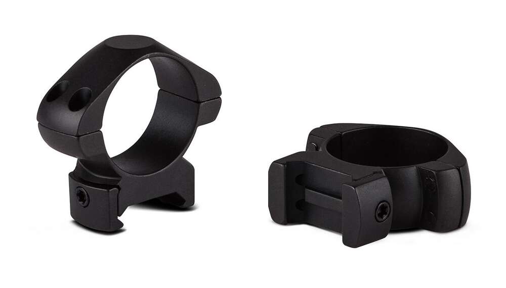 Scope Mounts Konus Ready Series Pair of steel mounting rings for 1 Inch riflescopes - low