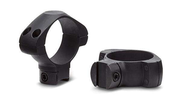 Scope Mounts Konus Ready Series Pair of 1" Steel Mounting Rings for Airguns & 3/8" Rails - High