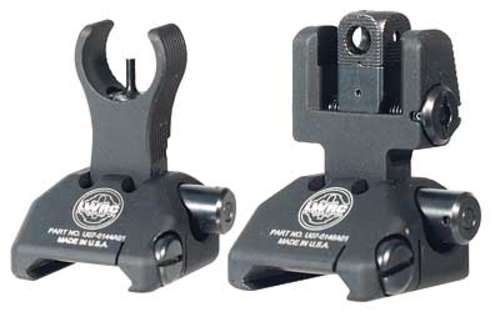 Sights Lasers LWRC Skirmish LWRC SKIRMISH FRONT/REAR SIGHT BLK