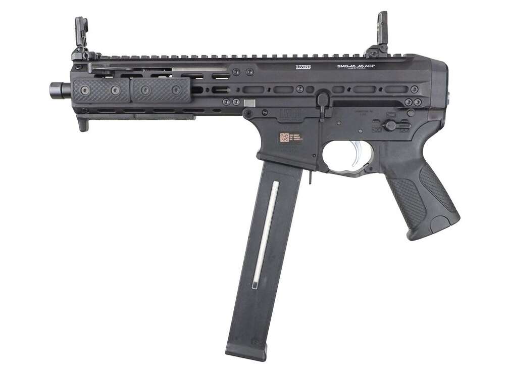 Handguns LWRC 8.50" 45ACP LWRCI SMGP45B8S      SMG  PSTL 45A             BLK • Model: 8.50"