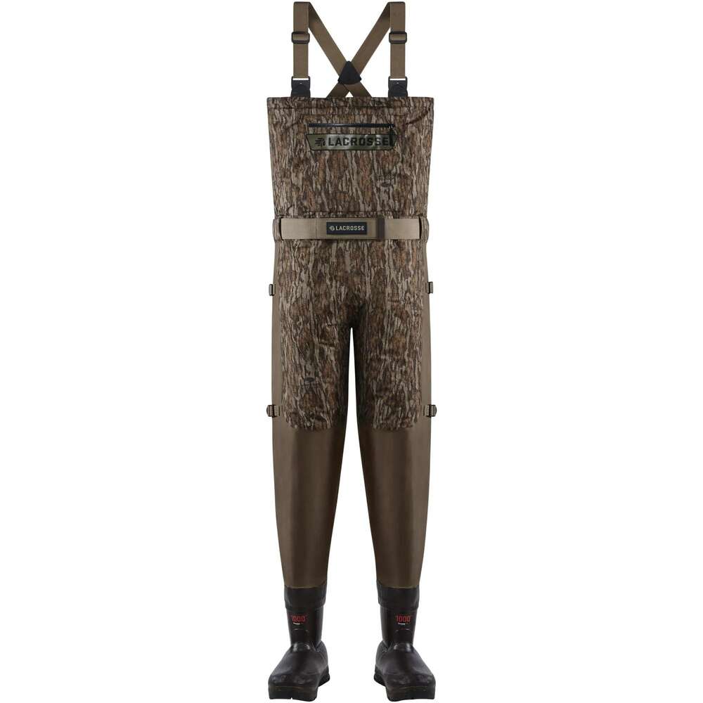 Clothing LaCrosse Ready Series LaCrosse Alpha Swampfox Breathable Mossy Oak Bottomland 1000G Size 8 • Model: Ready Series