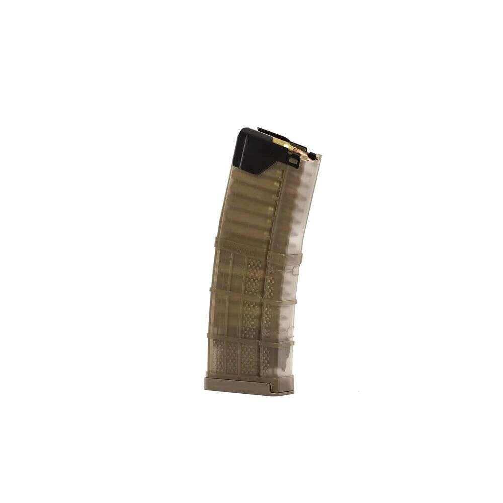 Magazines High Capacity Lancer 4.50" 223Rem|5.56NATO L5AWM 223/5.56 30RD TRANS DARK EARTH MAG • Model: 4.50"