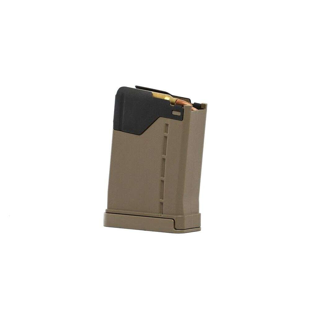 Magazines Lancer 4.50" 223Rem|5.56NATO L5AWM 223/5.56 10RD OPAQUE FDE • Model: 4.50"