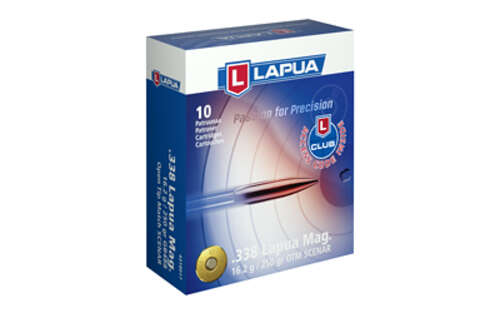 Ammunition Lapua Scenar 338LAPUA LAPUA 338 LAPUA 250GR OTM 10/200