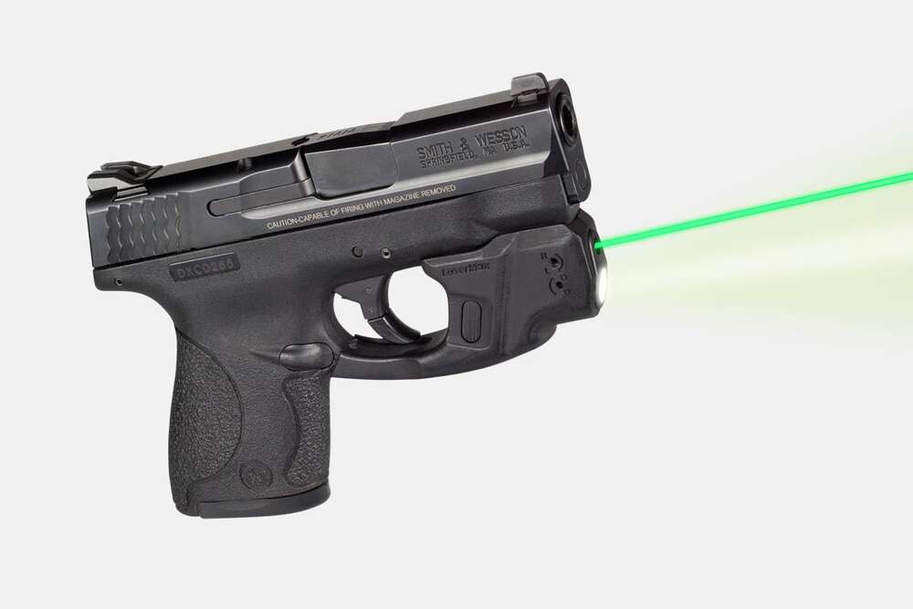 Sights Lasers LaserMax Ready Series Centerfire Laser w/GripSensefor S&W Shield 9mm .40 cal (green)