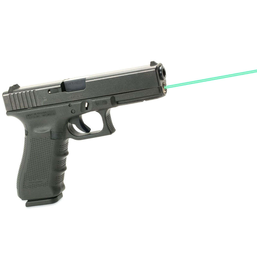 Sights Lasers LaserMax 4.50" GUIDE ROD LASER GREEN GLOCK 17/34 GEN4