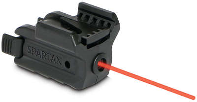 Sights Lasers LaserMax Spartan LASERMAX SPARTAN RAIL MNTD LSR RED