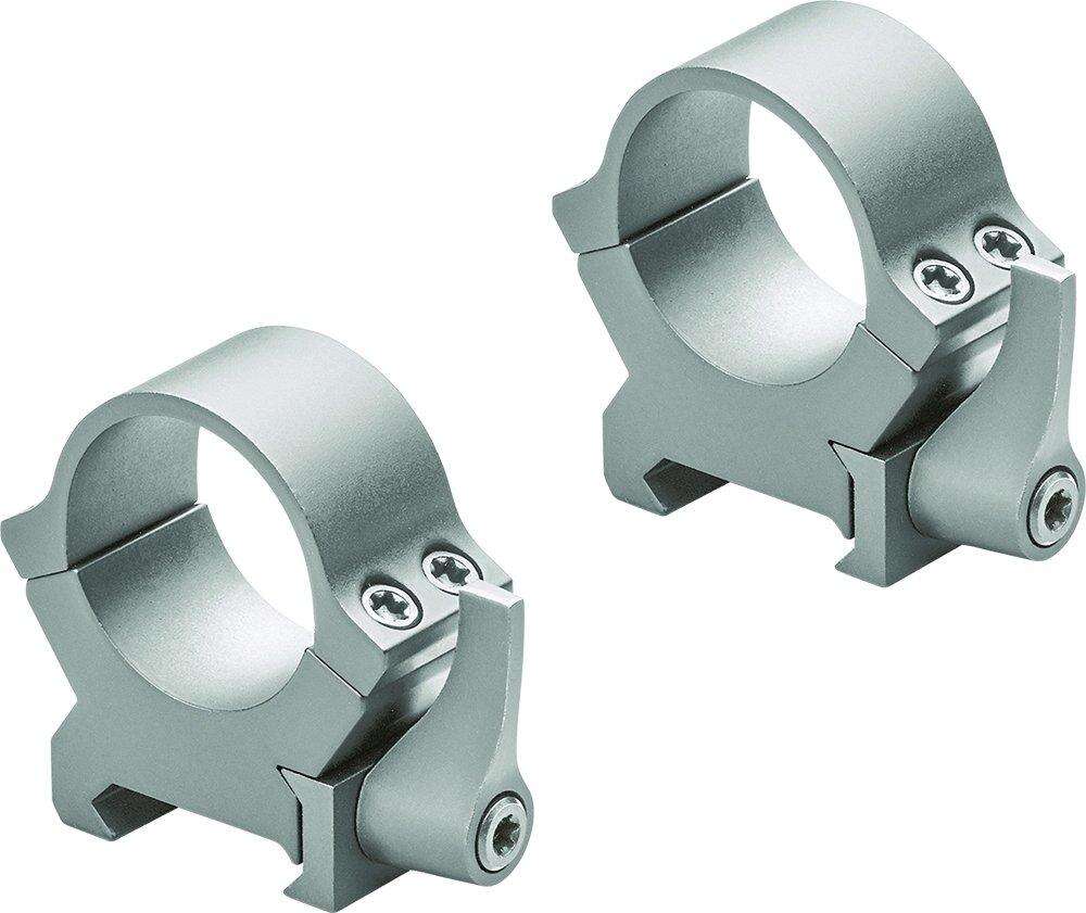 Scope Mounts Leupold Ready Series QRW2 Rings 1-in Medium Silver