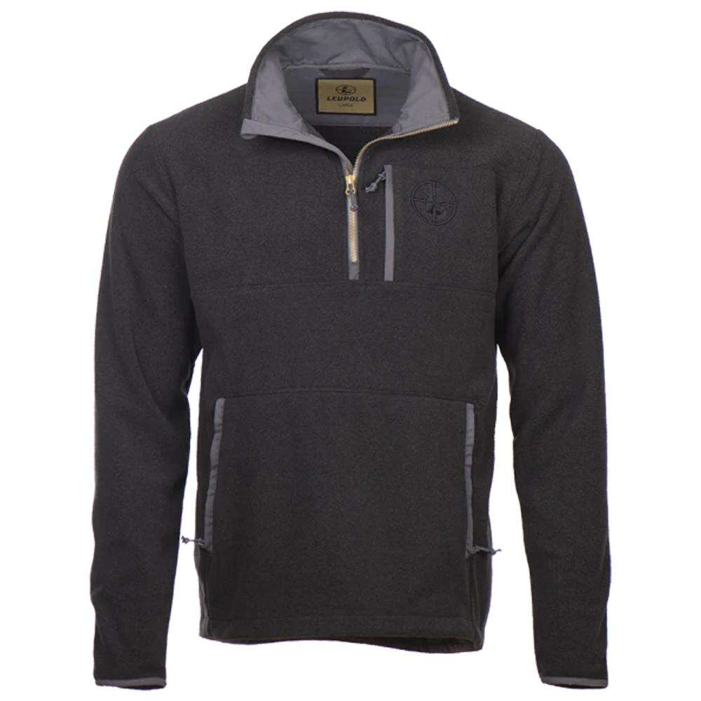 Clothing Leupold Ready Series Make Ready 1/4 Zip Fleece Iron Gray  M