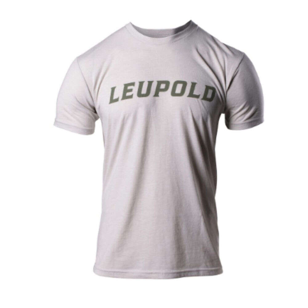 Clothing Leupold 4.50" LEUPOLD WORDMARK TEE SAND M