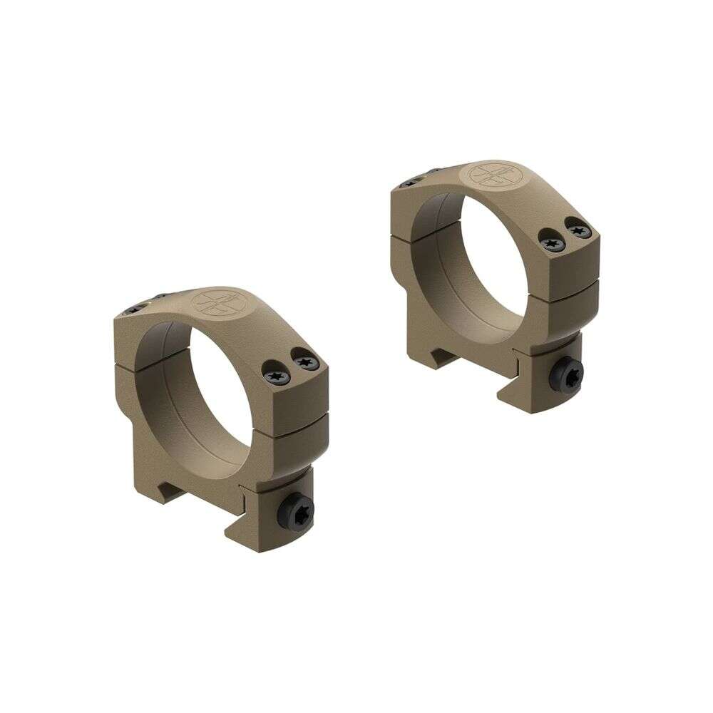 Scope Mounts Leupold Mark 4 Medium Ring Set RINGS MK 4 35MM MEDIUM FDE • 