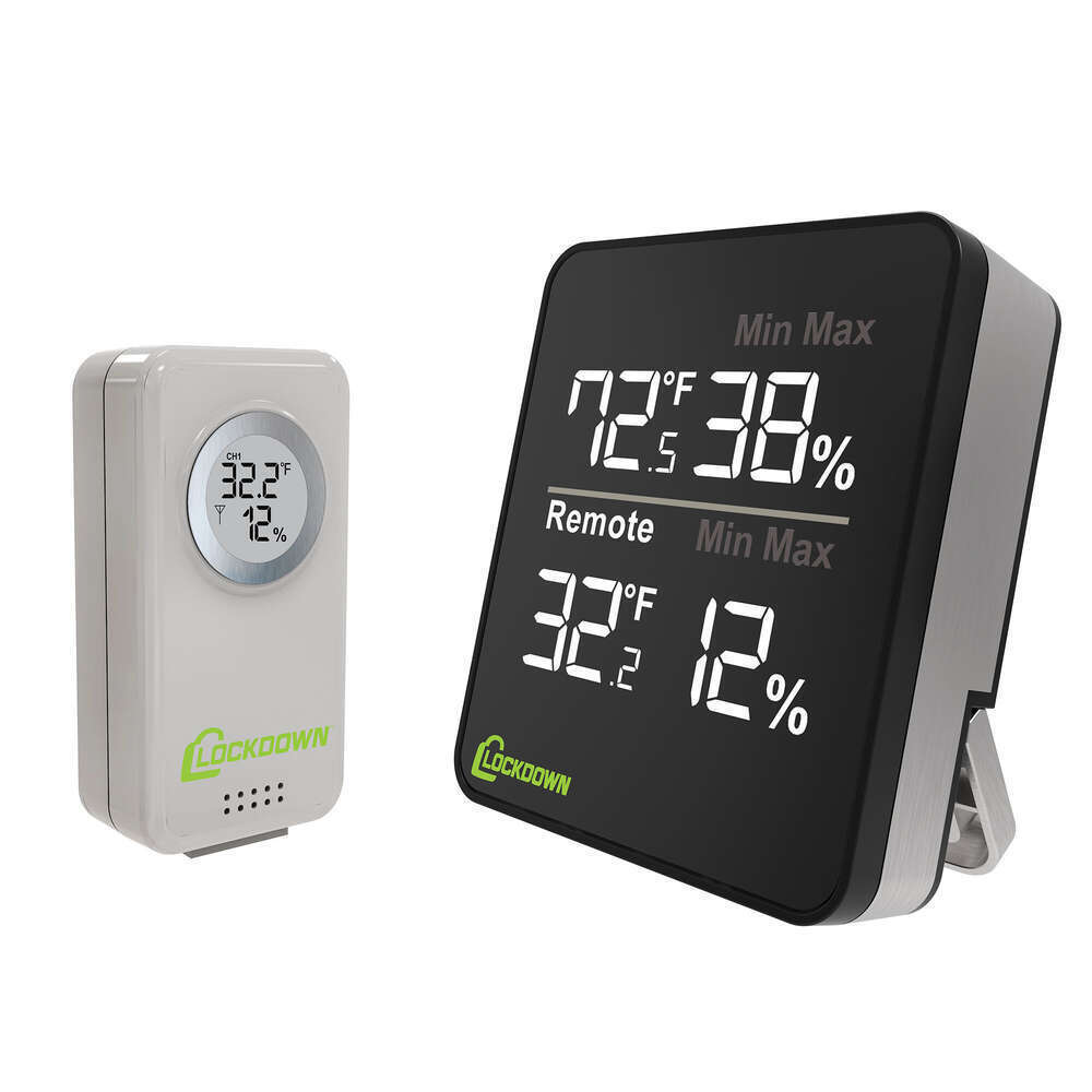 Safes Security Lockdown ZPAP M85 LOCKDOWN WIRELESS HYGROMETER