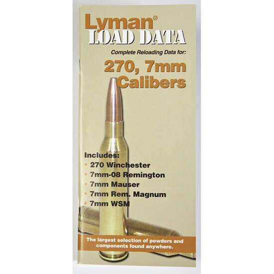 Books DVDs Lyman ZPAP M85 LYM LOAD DATA BOOK RIFLE 270 7MM (6) • Model: ZPAP M85