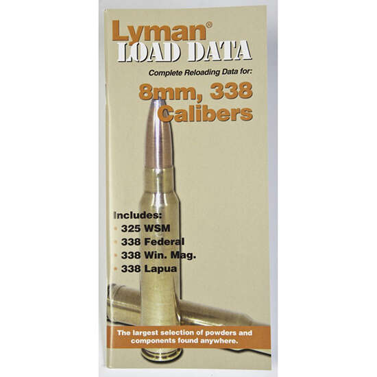 Books DVDs Lyman ZPAP M85 LYM LOAD DATA BOOK RIFLE 338 8MM (6)