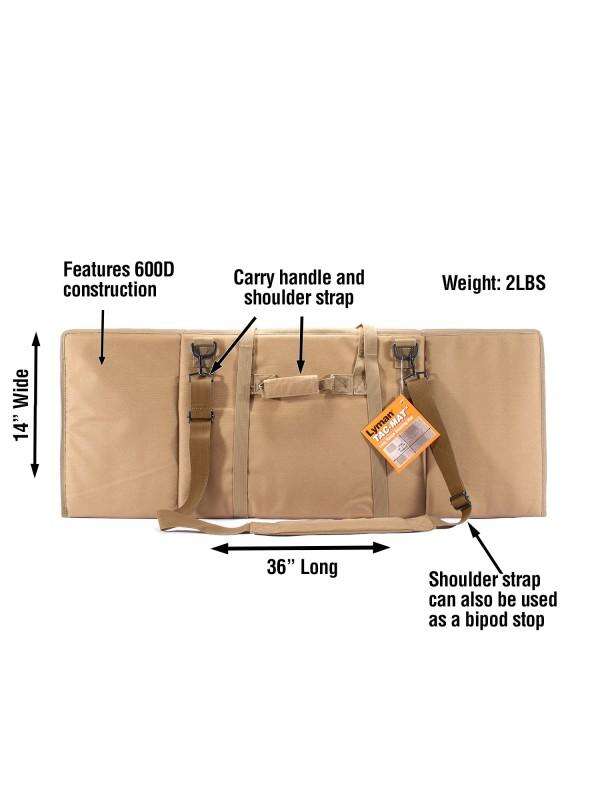 Misc. Accessories Lyman Ready Series Tac-Mat Long Range Shooting Mat FDE