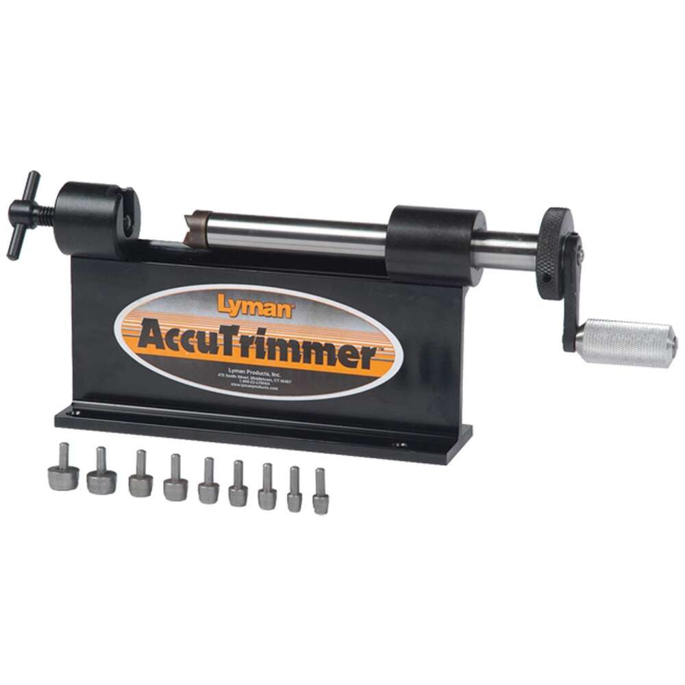 Misc. Accessories Lyman Ready Series LY ACCUTRIMMER W/ 9 PILOT