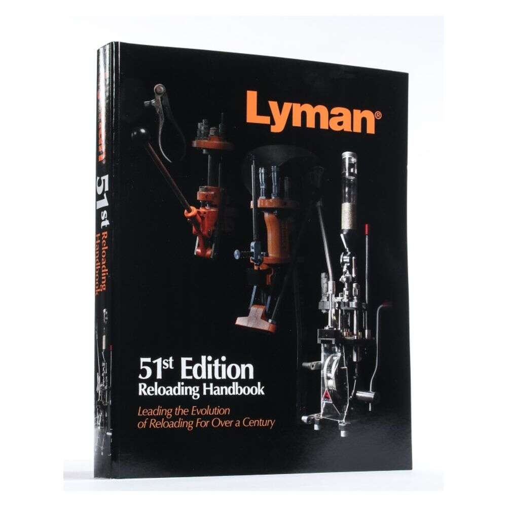 Books DVDs Lyman 4.50" 51ST ED RELOADING HANDBOOK HARDCOVER