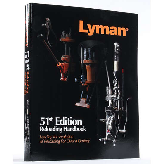 Books DVDs Lyman LYM 9816053 51ST RELOADING HANDBOOK SOFT BOOK