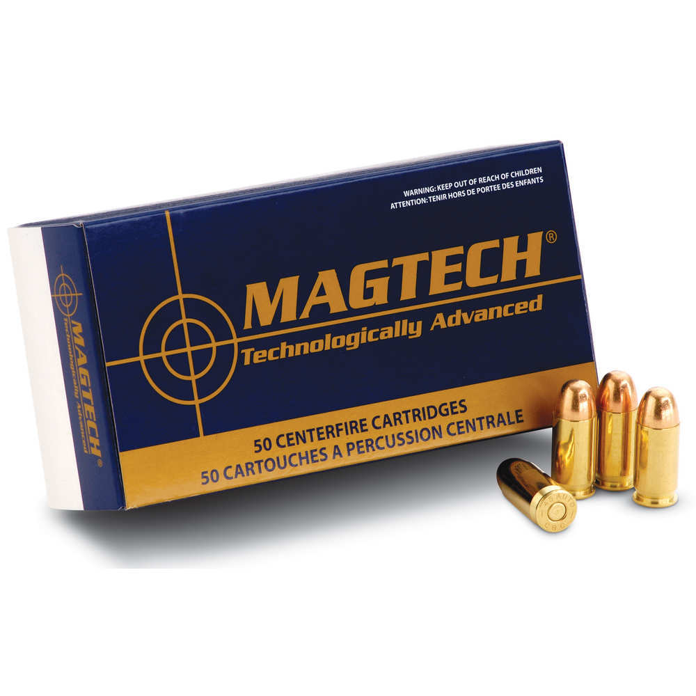 Ammunition MagTech 426 ft lbs 38Super MAGTECH 38S        38SUP+ 130 FMJ            50/20