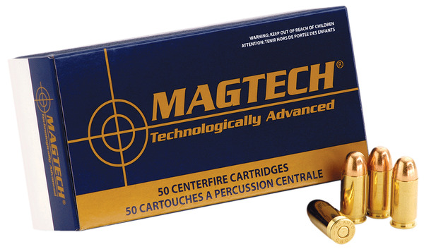 Ammunition MagTech 244 ft lbs 38Special MAGTECH 38F        38+P   125 SJHP           50/20