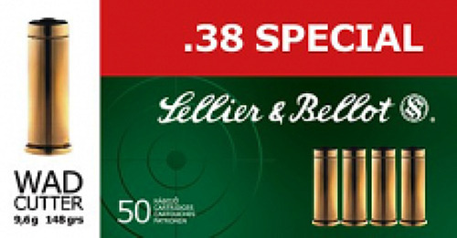 Ammunition MagTech 309 ft lbs 38Special S&B SB38L          38SP   158 LFN            50/20