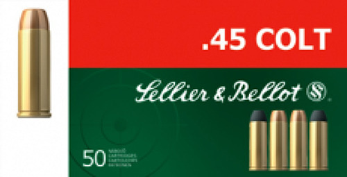 Ammunition MagTech 279 ft lbs 45Colt S&B SB45D          45 COLT 250 LFN           50/12 • Model: 279 ft lbs