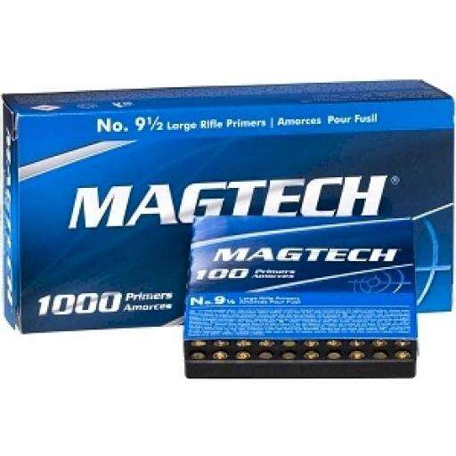 Ammunition Magtech Ready Series Magtech Large Rifle Primer (9MIL-STD) 1000/Box