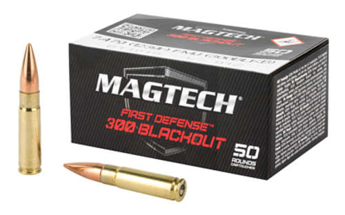 Ammunition Magtech First Defense 300Blackout MAGTECH 300BLK 123GR FMJ 50/1000 • Model: First Defense