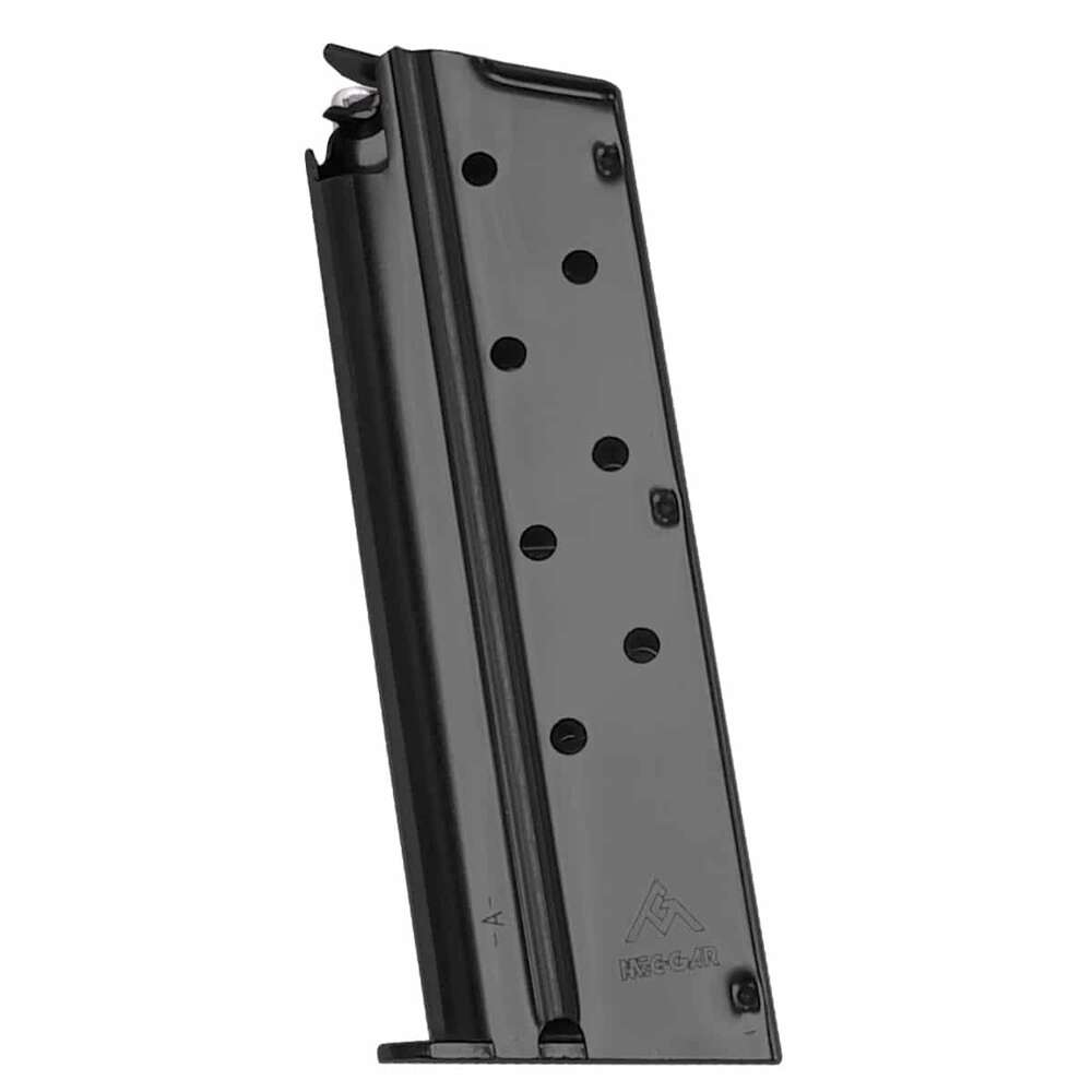 Magazines Mecgar Ready Series 9mm 1911 Officer/Compact 8rd Blued Magazine 9mm