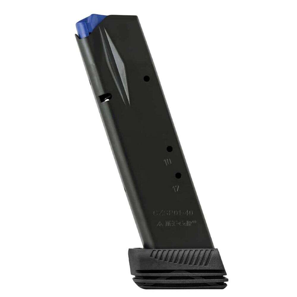 Magazines High Capacity Mecgar 40SW MG CZ4014DPS     MAG CZ75B     40S 14RD BLU