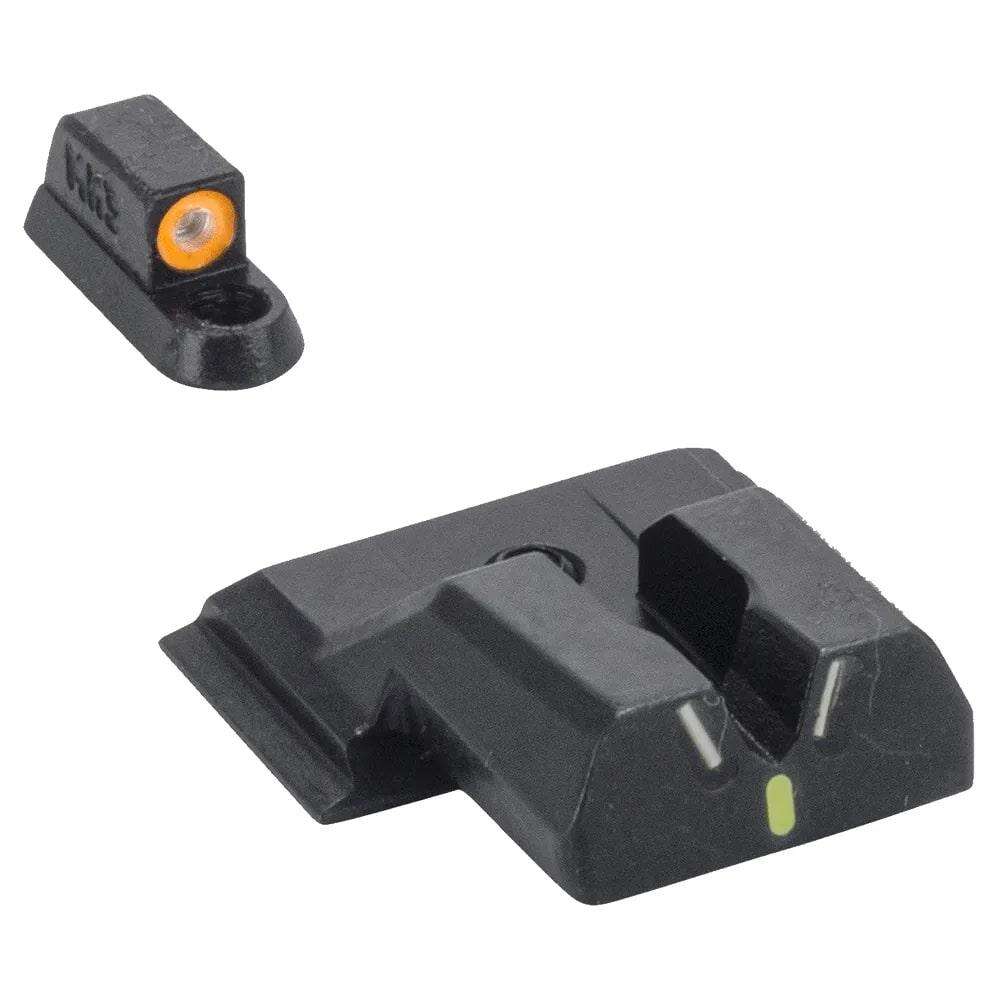 Sights Lasers Meprolight Ready Series HYPER-BRIGHT V-SIGHT-FIXED-PISTOL-SET-S&W M&P-SHIELD-O RING/G-ML41775G