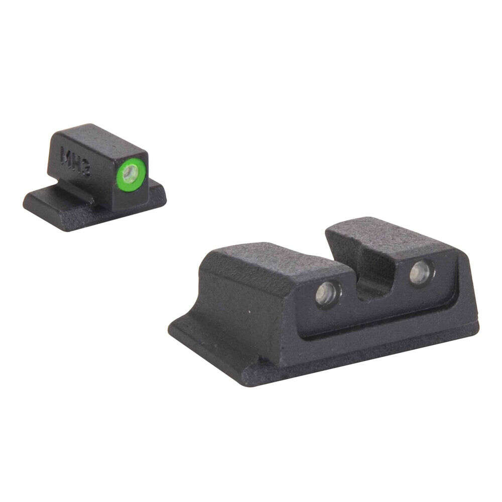 Sights Lasers Meprolight Ready Series ML41766 HYPER-BRIGHT FOR S&W M&P PISTOLS FRONT GREEN RING/ REAR GREEN