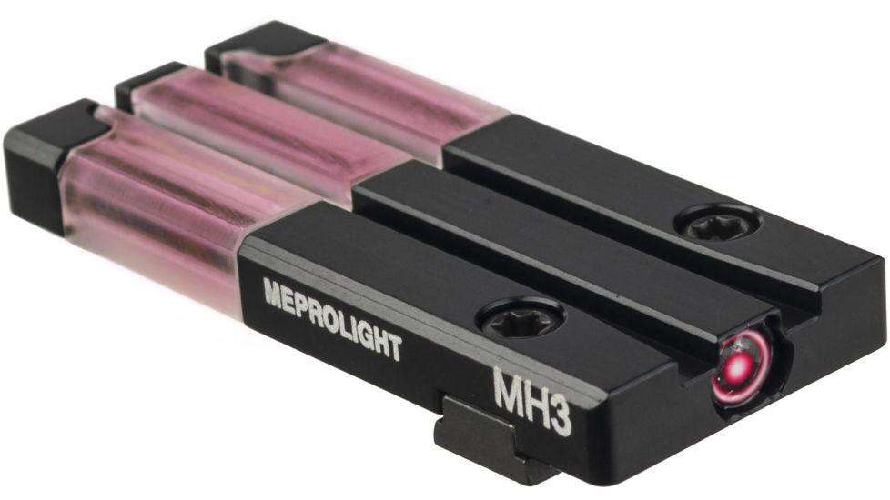 Sights Lasers Meprolight Ready Series ML63125 FIBER-TRITIUM BULLSEYEFOR H&K PISTOLS RED REAR