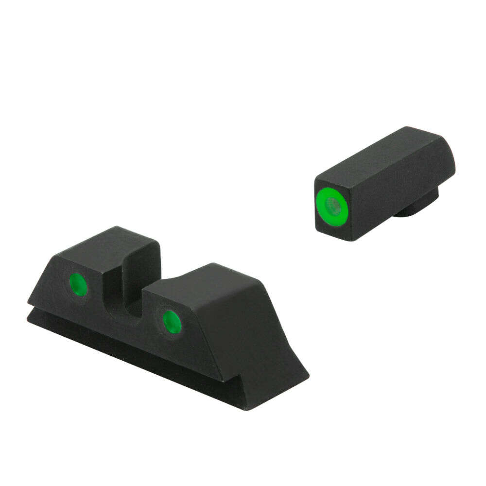 Sights Lasers Meprolight Ready Series ML40224 HYPER-BRIGHT FOR GLOCK PISTOLS FRONT GREEN RING/REAR GREEN