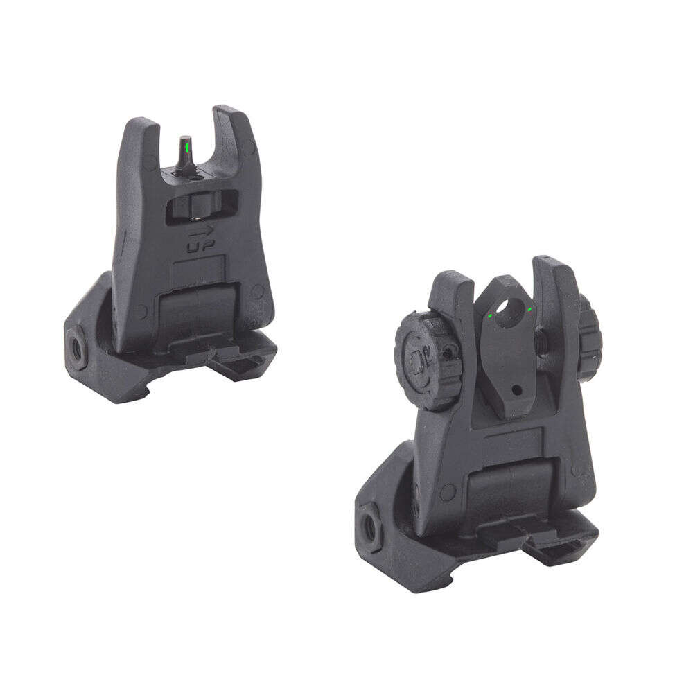 Sights Lasers Meprolight AR 15 MEPRO 404100     FUBS-FLIP BACKUP SGHT 2DOT BLK